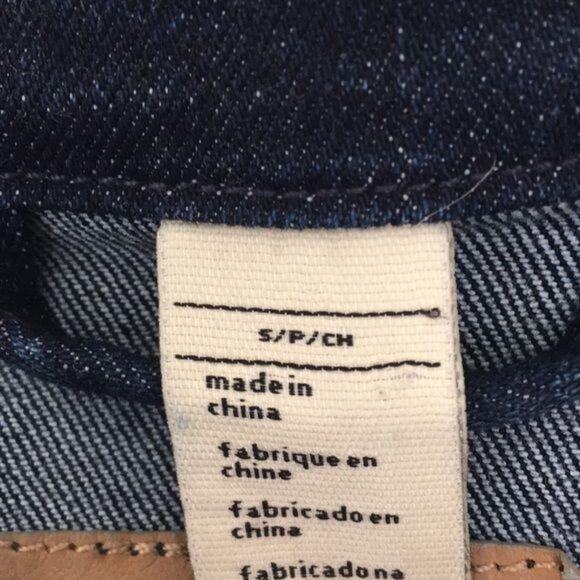 Levi’s jean jacket dark wash SIZE SMALL Like new cond - Picture 5 of 9